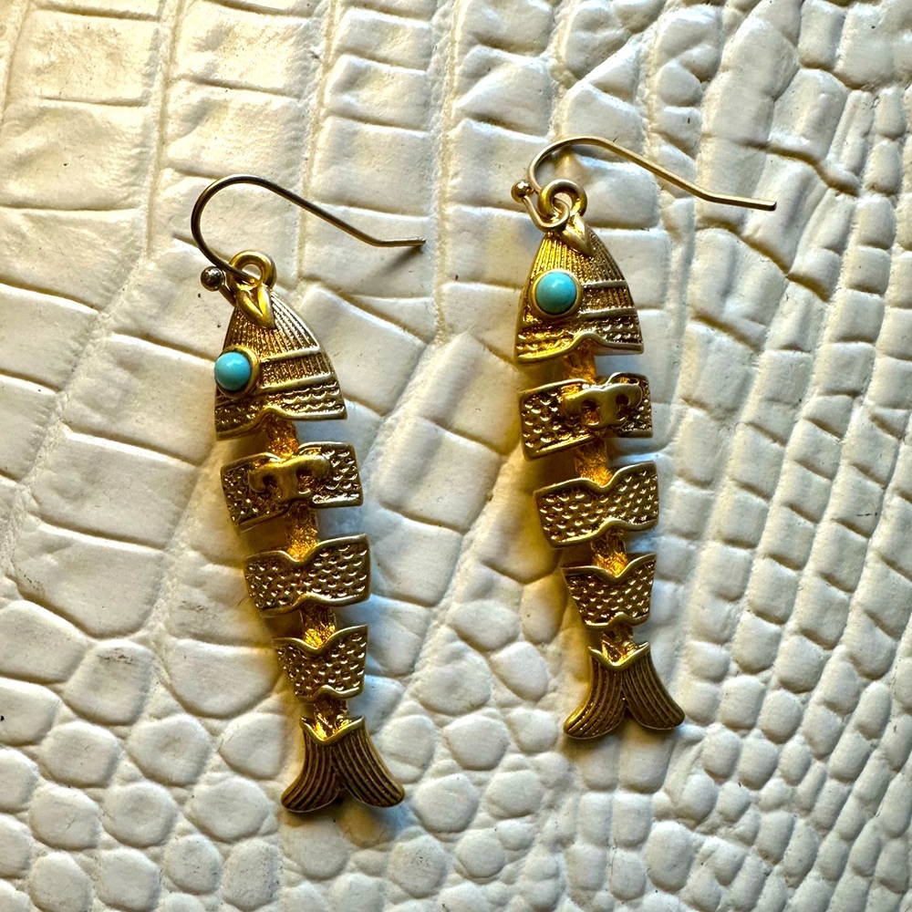 Tory Burch Fish Earings